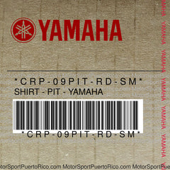 CRP-09PIT-RD-SM Original OEM YAMAHA