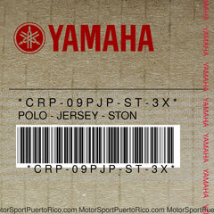 CRP-09PJP-ST-3X Original OEM YAMAHA