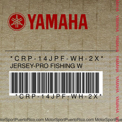 CRP-14JPF-WH-2X Original OEM YAMAHA