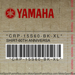 CRP-15S60-BK-XL Original OEM YAMAHA