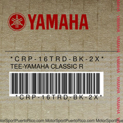 CRP-16TRD-BK-2X Original OEM YAMAHA