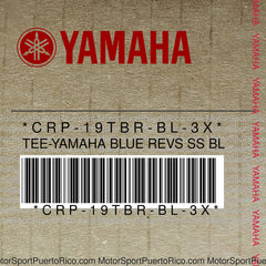 CRP-19TBR-BL-3X Original OEM YAMAHA