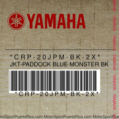 CRP-20JPM-BK-2X Original OEM YAMAHA