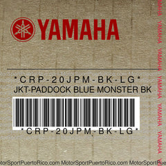 CRP-20JPM-BK-LG Original OEM YAMAHA