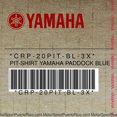 CRP-20PIT-BL-3X Original OEM YAMAHA