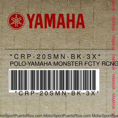 CRP-20SMN-BK-3X Original OEM YAMAHA