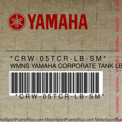 CRW-05TCR-LB-SM Original OEM YAMAHA