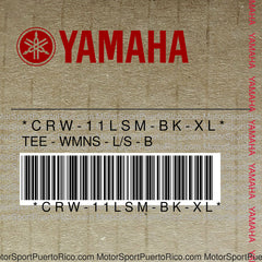 CRW-11LSM-BK-XL Original OEM YAMAHA