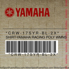 CRW-17SYR-BL-2X Original OEM YAMAHA