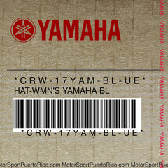 CRW-17YAM-BL-UE Original OEM YAMAHA