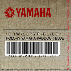 CRW-20PYR-BL-LG Original OEM YAMAHA