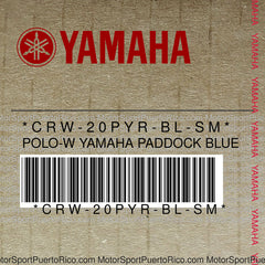 CRW-20PYR-BL-SM Original OEM YAMAHA