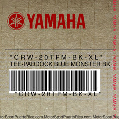 CRW-20TPM-BK-XL Original OEM YAMAHA