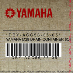 DBY-ACC56-35-05 Original OEM YAMAHA