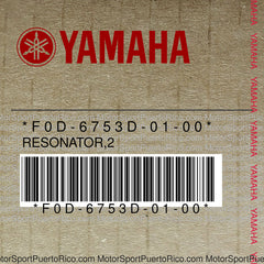 F0D-6753D-01-00 Original OEM YAMAHA