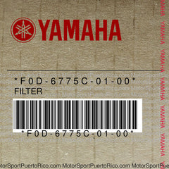 F0D-6775C-01-00 Original OEM YAMAHA