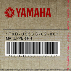 F0D-U358G-02-00 Original OEM YAMAHA