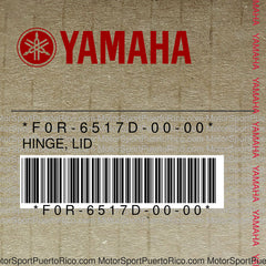 F0R-6517D-00-00 Original OEM YAMAHA