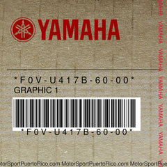 F0V-U417B-60-00 Original OEM YAMAHA