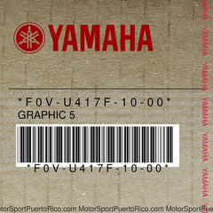 F0V-U417F-10-00 Original OEM YAMAHA