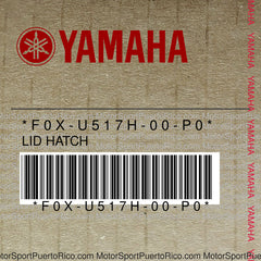 F0X-U517H-00-P0 Original OEM YAMAHA