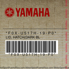 F0X-U517H-19-P0 Original OEM YAMAHA