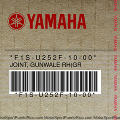F1S-U252F-10-00 Original OEM YAMAHA