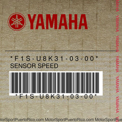 F1S-U8K31-03-00 Original OEM YAMAHA