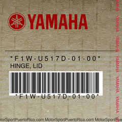 F1W-U517D-01-00 Original OEM YAMAHA