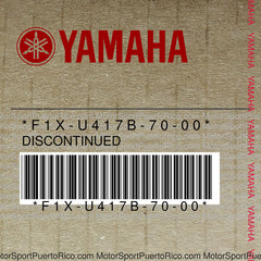 F1X-U417B-70-00 Original OEM YAMAHA