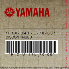 F1X-U417L-70-00 Original OEM YAMAHA
