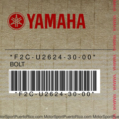 F2C-U2624-30-00 Original OEM YAMAHA