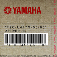 F2C-U417G-50-00 Original OEM YAMAHA