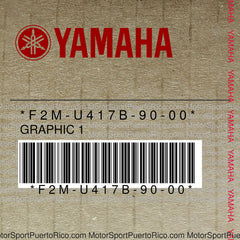 F2M-U417B-90-00 Original OEM YAMAHA