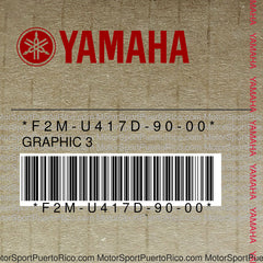 F2M-U417D-90-00 Original OEM YAMAHA