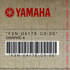 F2N-U417E-C0-00 Original OEM YAMAHA
