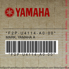 F2P-U4114-A0-00 Original OEM YAMAHA