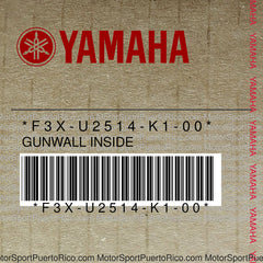 F3X-U2514-K1-00 Original OEM YAMAHA