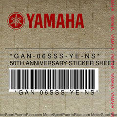 GAN-06SSS-YE-NS Original OEM YAMAHA