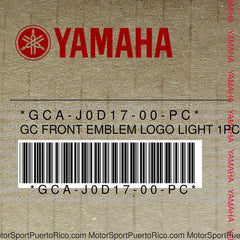 GCA-J0D17-00-PC Original OEM YAMAHA