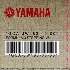 GCA-JW183-00-00 Original OEM YAMAHA