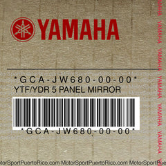 GCA-JW680-00-00 Original OEM YAMAHA