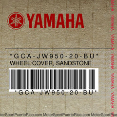 GCA-JW950-20-BU Original OEM YAMAHA