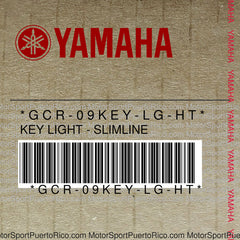 GCR-09KEY-LG-HT Original OEM YAMAHA