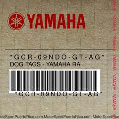 GCR-09NDO-GT-AG Original OEM YAMAHA