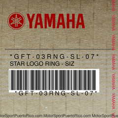 GFT-03RNG-SL-07 Original OEM YAMAHA