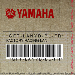 GFT-LANYD-BL-FR Original OEM YAMAHA