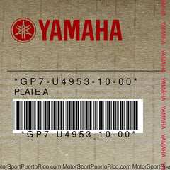 GP7-U4953-10-00 Original OEM YAMAHA