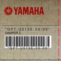 GP7-U515E-00-00 Original OEM YAMAHA