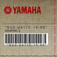 GU2-U417C-10-00 Original OEM YAMAHA